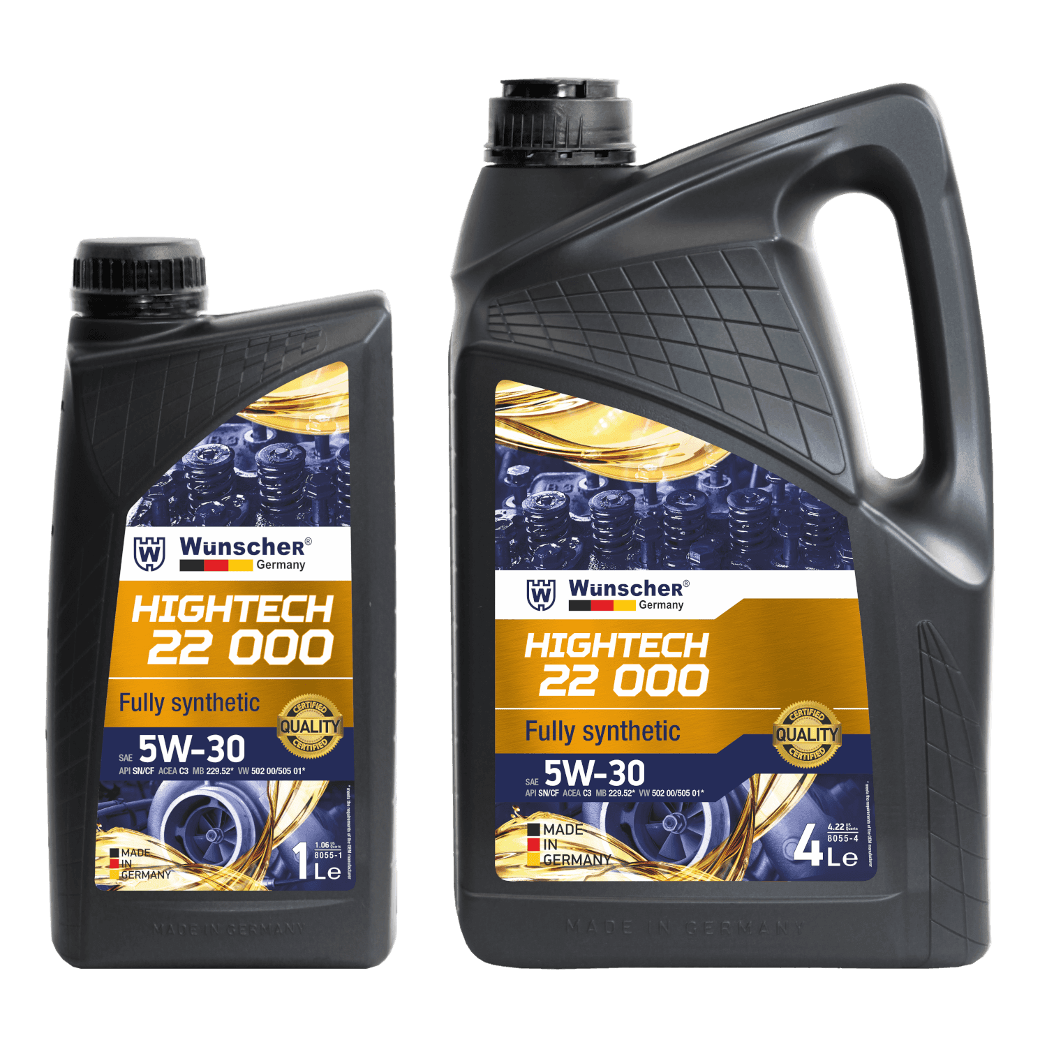 Hightech 22000 ძრავის ზეთი 5W-30 C3