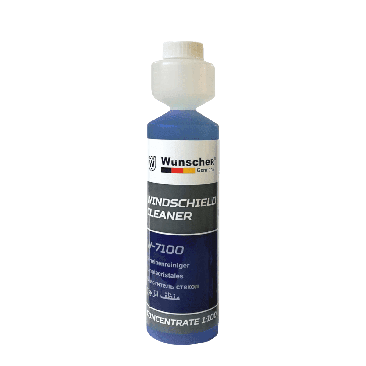 შუშის საწმენდი კონცენტრატი 1:100